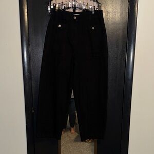 eesome Black Flare & Wide Leg Jeans
